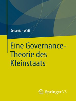 cover image of Eine Governance-Theorie des Kleinstaats